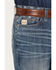 Image #2 - Cinch Men's Ian Medium Wash Slim Bootcut Stretch Denim Jeans, Medium Wash, hi-res