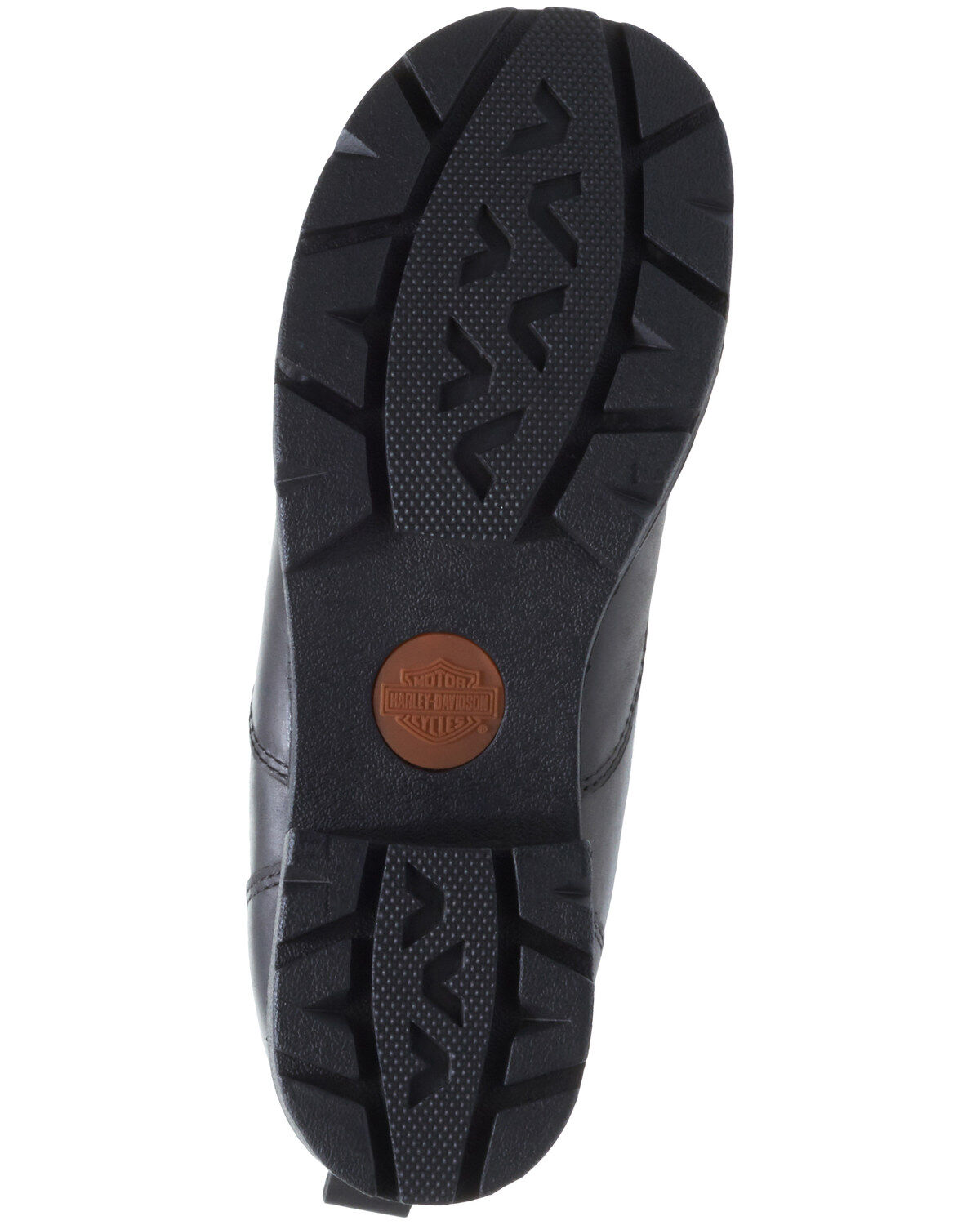 Image #7 - Harley Davidson Women's Amherst Moto Boots - Round Toe, Black, hi-res
