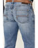 Image #4 - Ariat Men's M4 Dallas Goldfield Light Wash Relaxed Bootcut Jeans, Blue, hi-res