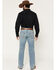 Image #3 - Moonshine Spirit&reg; Men's Maverick Medium Wash Slim Bootcut Stretch Denim Jeans, Medium Wash, hi-res