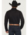 Image #4 - Cody James Black 1978&reg; Men's Lawman Solid Long Sleeve Button-Down Western Shirt, Black, hi-res