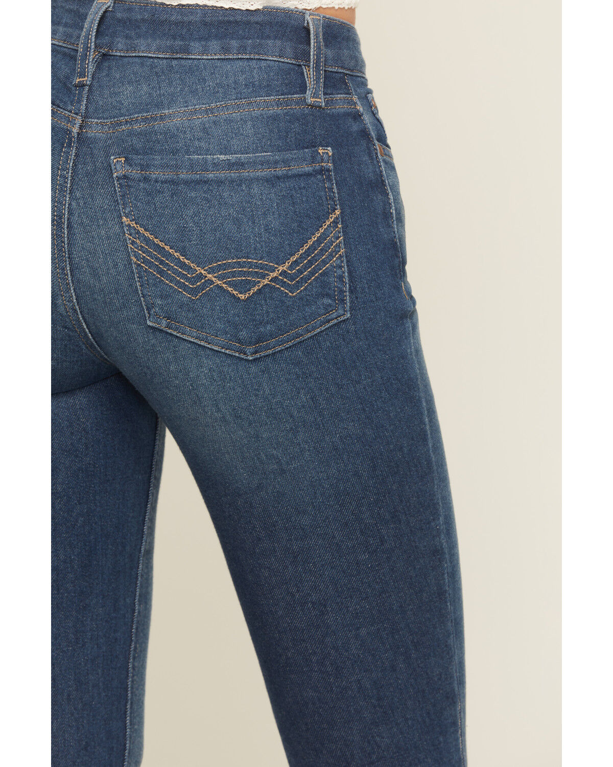 Image #4 - Idyllwind Women's Legend High Rise Bootcut Stretch Denim Jeans, Dark Wash, hi-res