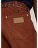Image #4 - Wrangler X Stranger Things Men's 13MWZ Regular Straight Leg Corduroy Jeans, Brown, hi-res