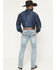 Image #3 - RANK 45&reg; Men's Rider-Flex Somerset Wash Ambush Slim Straight Performance Stretch Denim Jeans, Light Wash, hi-res