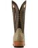 Image #3 - Ariat Men's Futurity Outlaw Exotic Ostrich Western Boots - Square Toe, Light Grey, hi-res